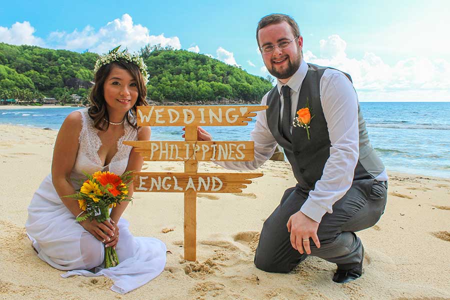 Filipino Wedding in Seychelles